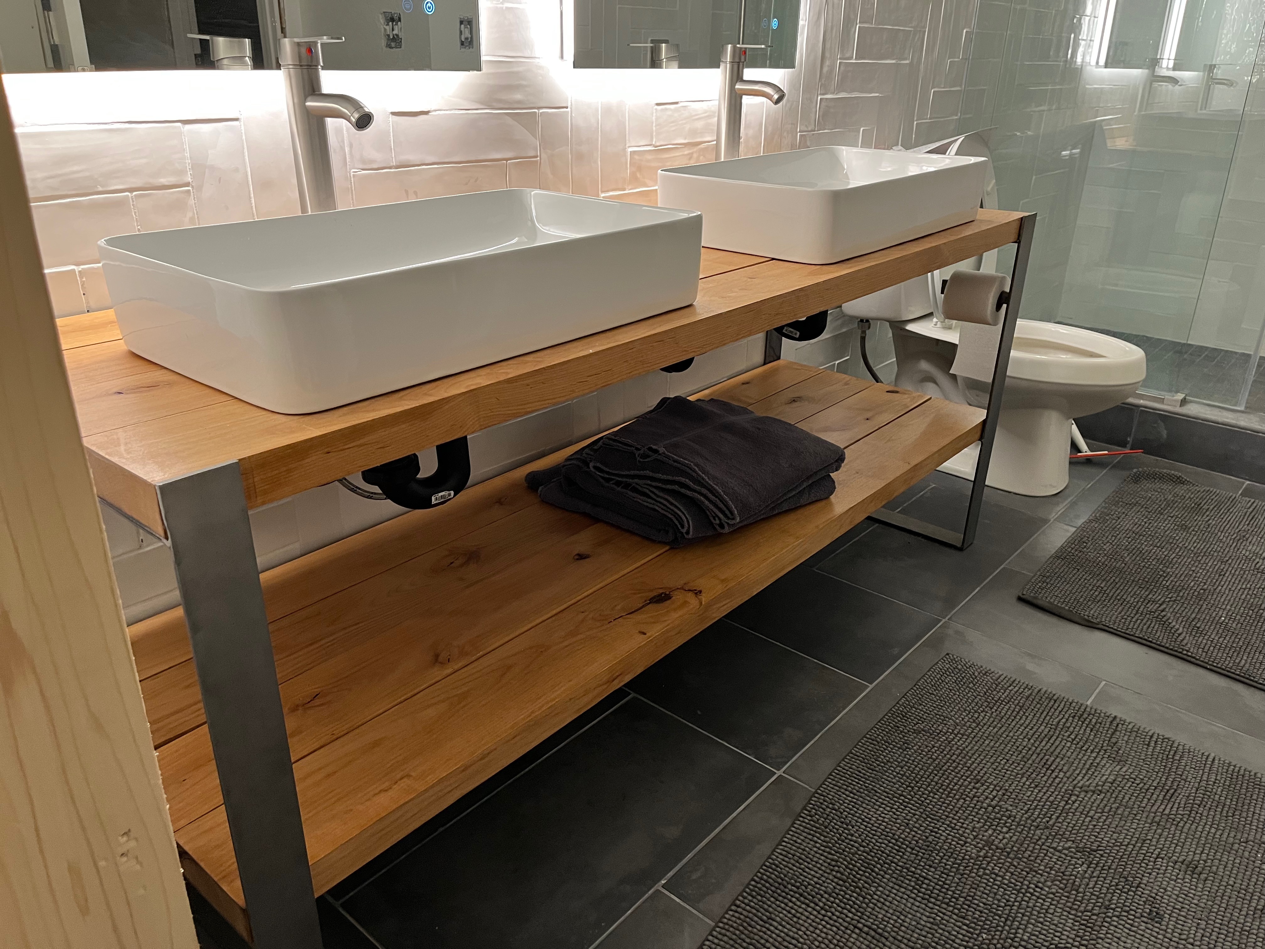 Custom bathroom vanity